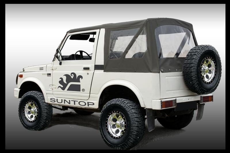 Bâche Suzuki Samurai et Sj